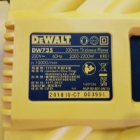 Portable Table Planner Mesin Serut Duduk Kayu 13 inch 330 mm DEWALT DW