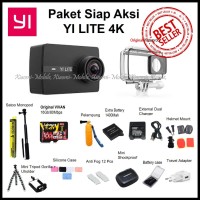 Paket Siap Aksi Xiaomi Yi Discovery Action Camera 4K