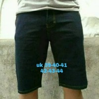 celana jeans pendek jumbo pria berkwalitas