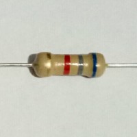 6K8 3 Watts 5pcs 6.8K ohm 1/% 3W Metal Film Resistor