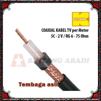 Kabel Antena TV Kitani 5C Original Kitani Per meter