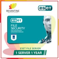 Best Seller Sofware Antivirus ESET File Security 1 Server 1 Year