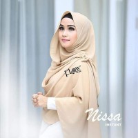 jilbab instan syari segi empat motif pashmina nissa sabyan syar'i