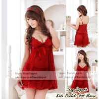 PromoHannah Lingerie Original - Baju Tidur Seksi Hot Warna Hitam,