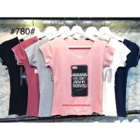 Jual BCF Kaos CROP wanita Baju terkini Baju polos cewe Baju