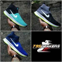 Sepatu Nike Zoom High Pria Running Futsal Sekolah Kuliah Lari Sport