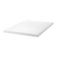 IKEA MOSHULT Kasur Busa Keras, 90x200 cm, Putih