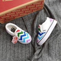 sepatu anak wanita vans slip//sepatu casual anak