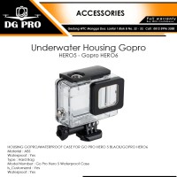 Underwater Housing Gopro HERO5 - Gopro HERO6 - Case Waterproof Gopro