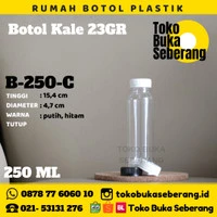 Botol Kale 250ml / botol plastik / botol pet/ botol murah/ botol air