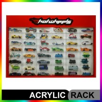Rak Rack Hotwheels 1:64 Isi 48 Header Slim Fit Edition