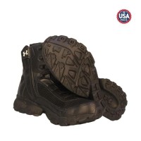 Sepatu Under Armour 8 Inch Boots Hitam Tactical Safety Army - Hitam,