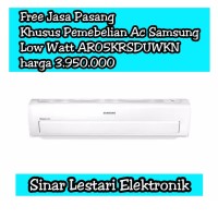 Promo AC Samsung AR05KRSDUWKN Low Watt Split 0.5 Pk Muraah Gaan