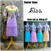 Daster Kaos Pelangi Grosir Isi 5 Buah A5