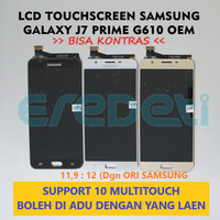 LCD TOUCHSCREEN SAMSUNG J7 PRIME G610 BISA KONTRAS OEM KD-002239