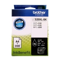TINTA BROTHER LC539XL BLACK ORIGINAL PRINTER DCP J100 DCP J105 J200