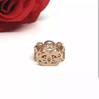 Cincin Chanel ukiran V195 kualitas premium *Cinc