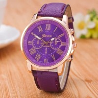Geneva 263 Jam tangan Wanita Analog Warna Ungu