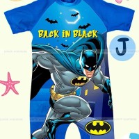 BAJU RENANG ANAK LAKI-LAKI BATMAN BLUE IMPORT