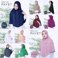 Jilbab Instan Pet Antem Variasi Lipit Payet