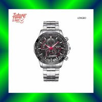 LONGBO Jam tangan fashion pria analog Stainless steel strap