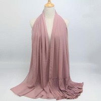 JILBAB PASHMINA IMPOR SIFON PLISKET