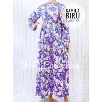 Gamis Katun Jepang Ory Motif Kamila SAKU S M L