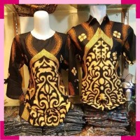 COUPLE ATASAN BATIK KANTOR BLUS KEMEJA PEKALONGAN
