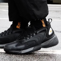Sepatu Nike Air Zoom 2k 2000 Full Black Original 100%