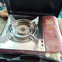 KOMPOR PORTABLE WIN GAS TIPE 2S MODEL TERBARU 2 IN 1