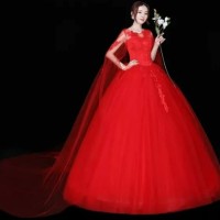 FREE JAS MD 63 Gaun Baju Pengantin Wedding Gown Dress Mermaid Import