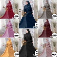LY ELYE FASHION - ANNA POLOS KATUN JEPANG GAMIS SYARI SERAGAM UMROH