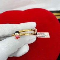 GL246H258H GELANG EMAS KUNING FASHION ANAK BAYI MODEL BONEKA AKSESORIS