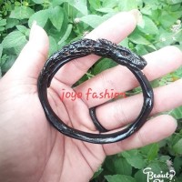 gelang akar bahar ukir naga purba
