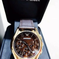 jam tangan kulit Emporio Armani wanita / jam Emprio Armani Classic