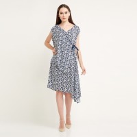 REE Floral Wrap Dress - Multicolor