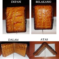 DOMPET KULIT BUAYA ASLI DARI PAPUA