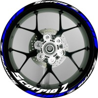 stiker velg motor wheel sticker yamaha scorpio z ring 17