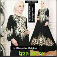Abaya Arab [ Gamis Hitam [ Dres Hitam [ Pakean Muslimah Syar'i Elegan