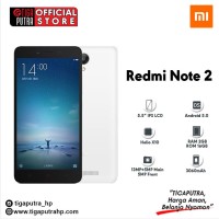 Jual XIAOMI REDMI NOTE 2 2GB/16GB WHI   TE GARANSI RESMI TAM