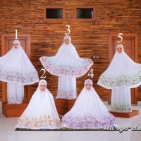 Mukena Hargo Dumilah Bunga Itali