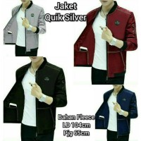 Melly81 Jaket Pria Bomber Quik silver DG Vans Levis Ripcurl Rip