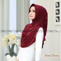 Hijab Syari Khimar Instan Jilbab Bergo Kerudung Pet Antem Jumbo