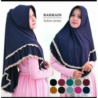 Hijab Syari Khimar Instan Jilbab Bahrain Kerudung Jumbo MURAH