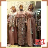 Gamis pesta muslimah original FHA