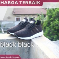 Sepatu Adidas Yeezy Boost Man Pria Cowo Cowok Terbaru Full Hitam Murah
