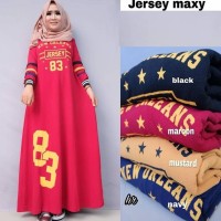 Gamis Muslim Baju Muslim Wanita Gamis Syari Pesta Mewah Jaguar Jersey