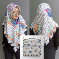 HIJAB UMCK COOL - JILBAB VOAL SEGIEMPAT SCARF UMKACHICK ORIGINAL