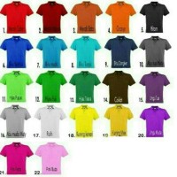 Baju wanita Polo shirt cewek kuning/ Kaos polo wanita/ Kaos seragam