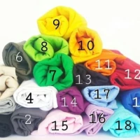 Kaos polos per 6 pcs